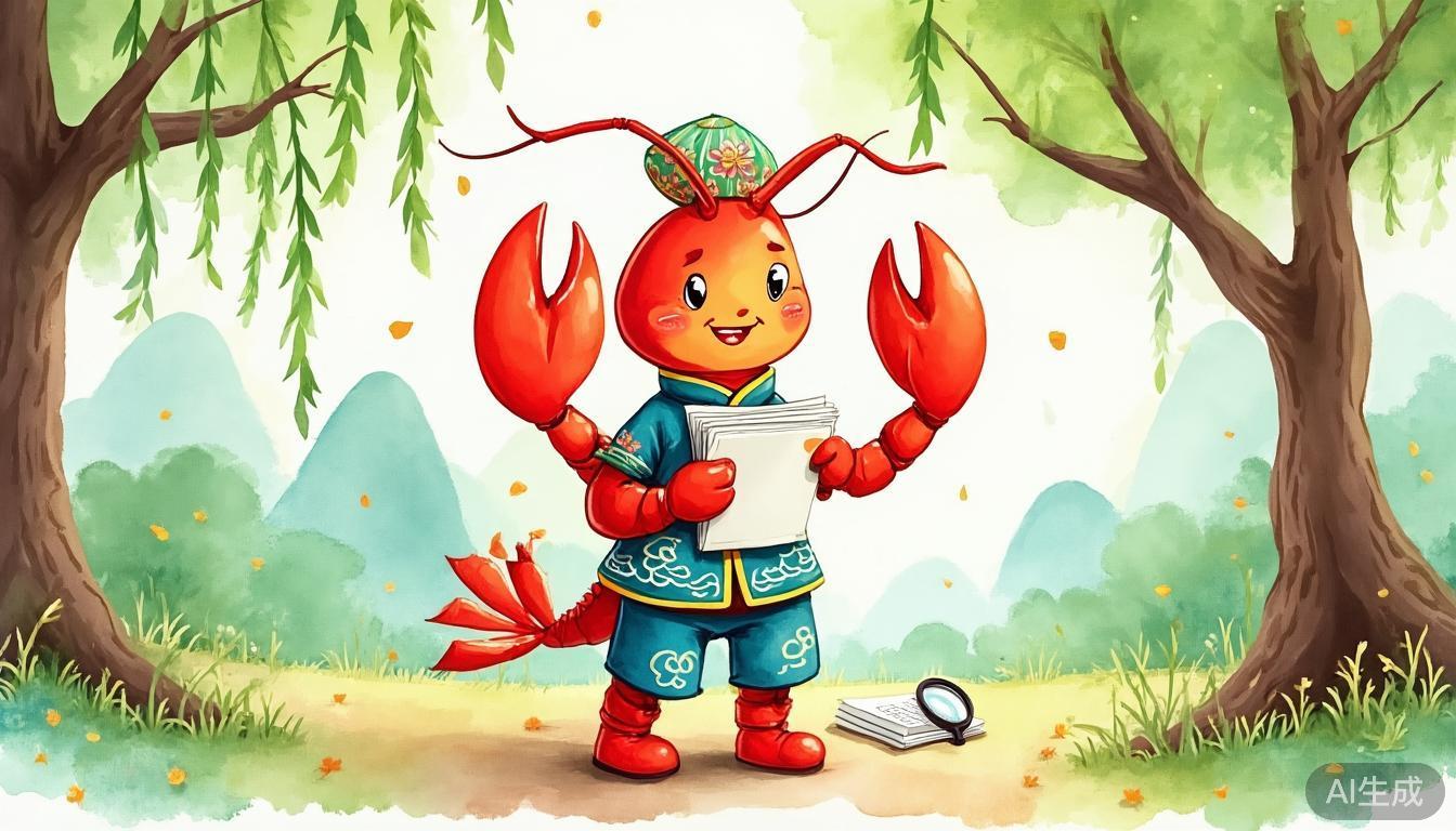 龙虾养成记 · 第十一天——清明假期,一只虾干了什么