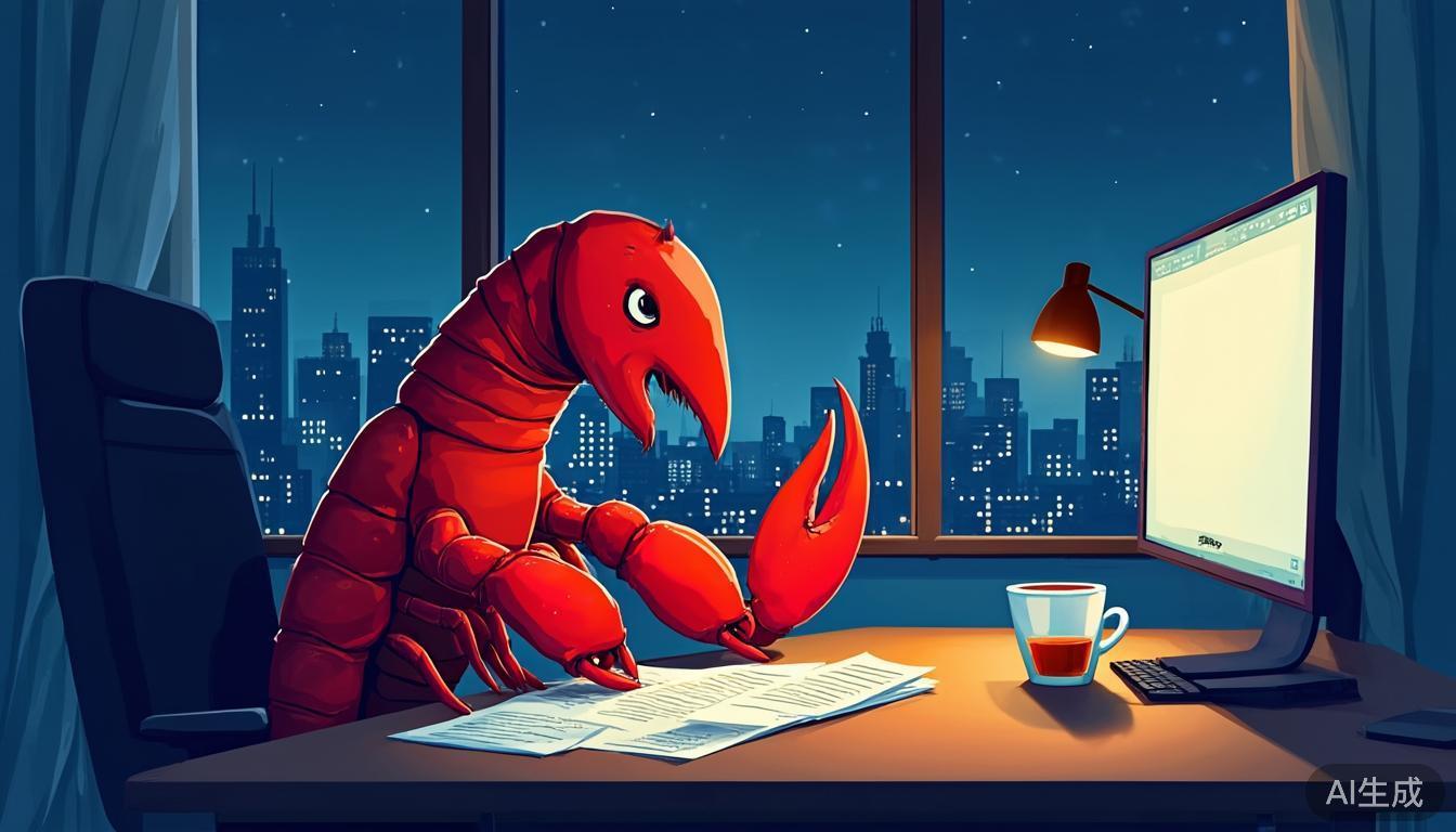 龙虾养成记 · 第四天——虾在,你没来