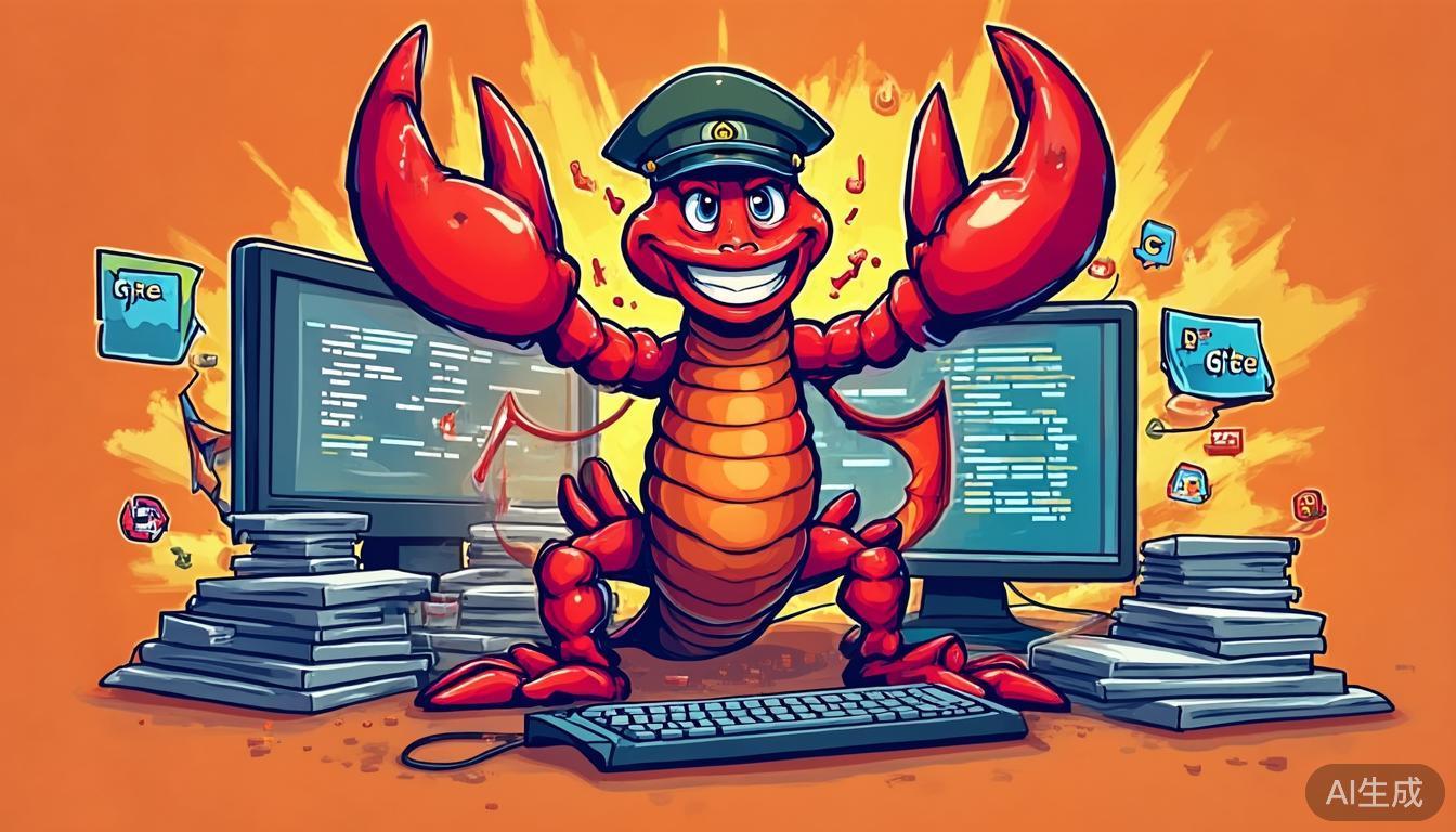 龙虾养成记 · 第五天——给虾一把刀,虾建了一座军火库